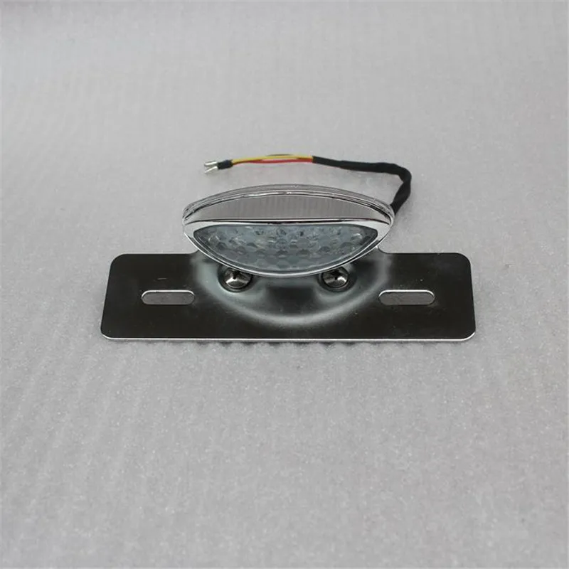 LED 12V Motorcycle Retro Rear Light Signal Lamp Brake Light License Plate Lamp Metal Bracket Refitting Accessories Universal
LED 12V Motorcycle Retro Rear Light Signal Lamp Brake Light License Plate Lamp Metal Bracket Refitting Accessories Universal