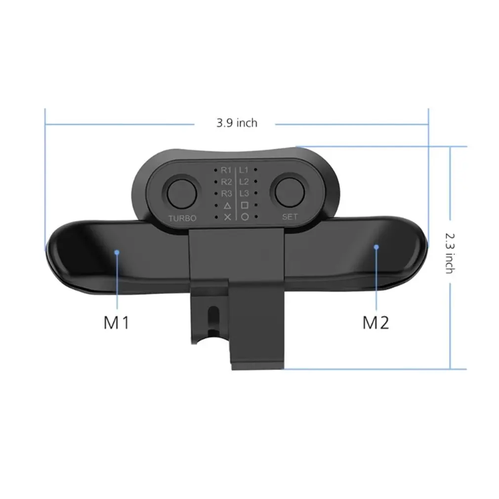 Back Clip Extension Button Extended Rear Controller Custom Function Assignment Plug And Play Controller For PS4
Back Clip Extension Button Extended Rear Controller Custom Function Assignment Plug And Play Controller For PS4