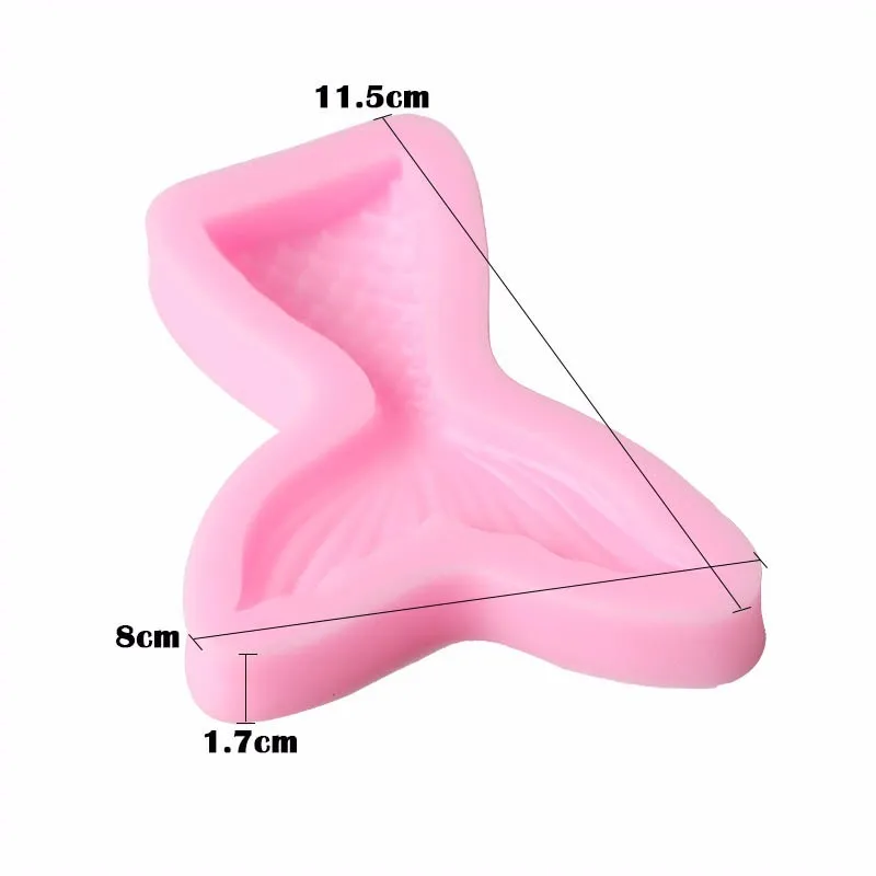 Mermaid Tail Fish Tail Fondant Cake Mold Chocolate Mold Silicone Liquid Dry Pace Baking Sugar Resin Mould Decoration Accessories
Mermaid Tail Fish Tail Fondant Cake Mold Chocolate Mold Silicone Liquid Dry Pace Baking Sugar Resin Mould Decoration Accessories
