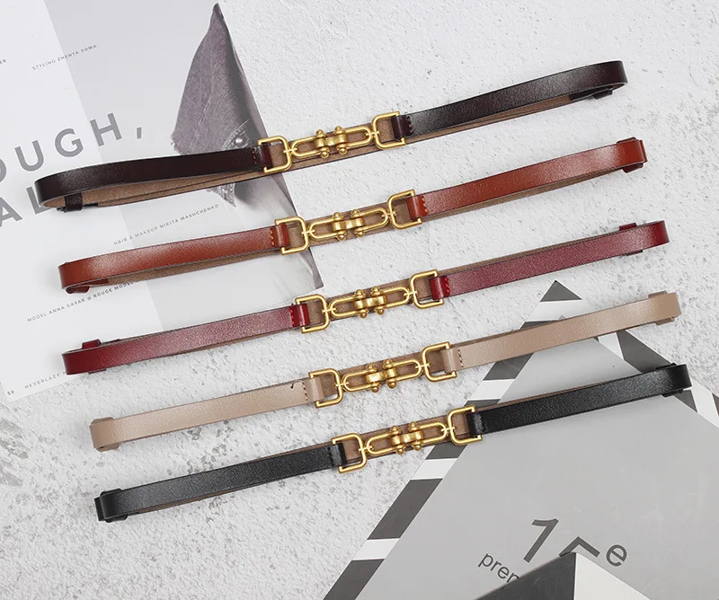 Summer New Thin Belt Women's Shirt Dress White Thin Belt Female Ornament Inner Match Match Skirt Clothes Genuine Leather
Summer New Thin Belt Women's Shirt Dress White Thin Belt Female Ornament Inner Match Match Skirt Clothes Genuine Leather