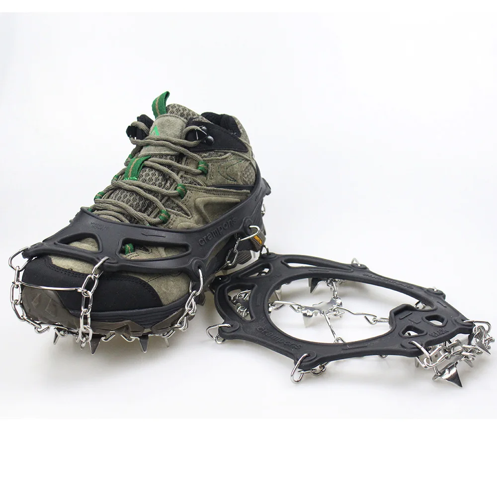 19/5 Teeth Crampon Stud Spike Climb Snowfield Non Slip Shoe Cover Portable Shoe Studs Anti Skid Snow Shoes Ice Gripper
19/5 Teeth Crampon Stud Spike Climb Snowfield Non Slip Shoe Cover Portable Shoe Studs Anti Skid Snow Shoes Ice Gripper