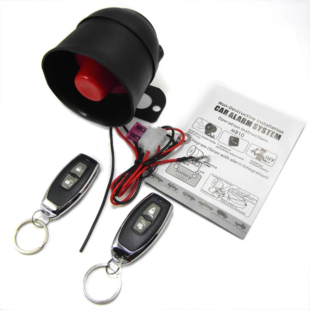 M810-8110 Universal Automobile Alarm System Car Anti-theft Device Accessory Hot Sale
M810-8110 Universal Automobile Alarm System Car Anti-theft Device Accessory Hot Sale