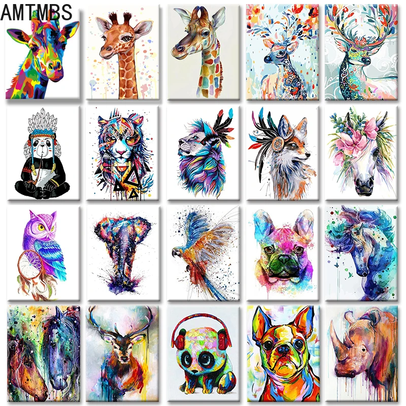 AMTMBS Colorful Animals Deer DIY Painting By Numbers Adults For Hand Painted On Canvas Pictures By Numbers Home Wall Art Decor
AMTMBS Colorful Animals Deer DIY Painting By Numbers Adults For Hand Painted On Canvas Pictures By Numbers Home Wall Art Decor
