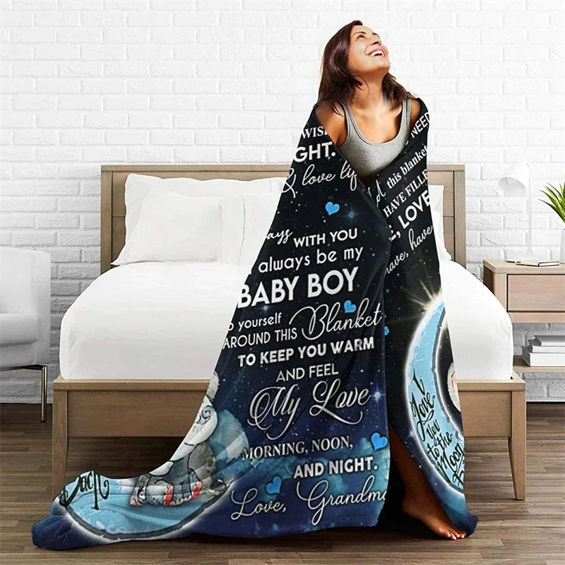 To My Grandson From Grandma Soft Plush Gift Flannel Microfiber Fleece Bedspread Sherpa 3D-Printed Blanket Couch
To My Grandson From Grandma Soft Plush Gift Flannel Microfiber Fleece Bedspread Sherpa 3D-Printed Blanket Couch