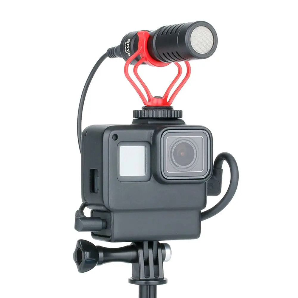 V2 Action Vlog Camera Cage Protective Housing Case Cage Frame Protector For GoPro Hero 5 6 7 Camera Filter Adapter
V2 Action Vlog Camera Cage Protective Housing Case Cage Frame Protector For GoPro Hero 5 6 7 Camera Filter Adapter