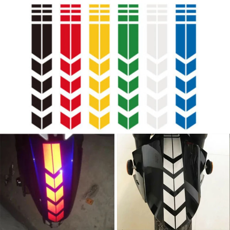 Motorcycle Reflective Stripe Fender Car Stickers Safety Decoration Decal Warning Arrow Tape Waterproof Motorcycle Accessories
Motorcycle Reflective Stripe Fender Car Stickers Safety Decoration Decal Warning Arrow Tape Waterproof Motorcycle Accessories