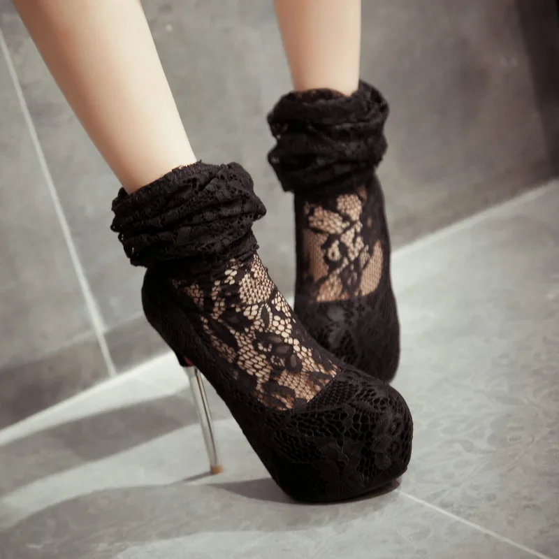 Women over-the-knee Boots plus size 22-26cm length Lace long boots super high heel Nightclub boots sexy demonia boots thigh high
Women over-the-knee Boots plus size 22-26cm length Lace long boots super high heel Nightclub boots sexy demonia boots thigh high