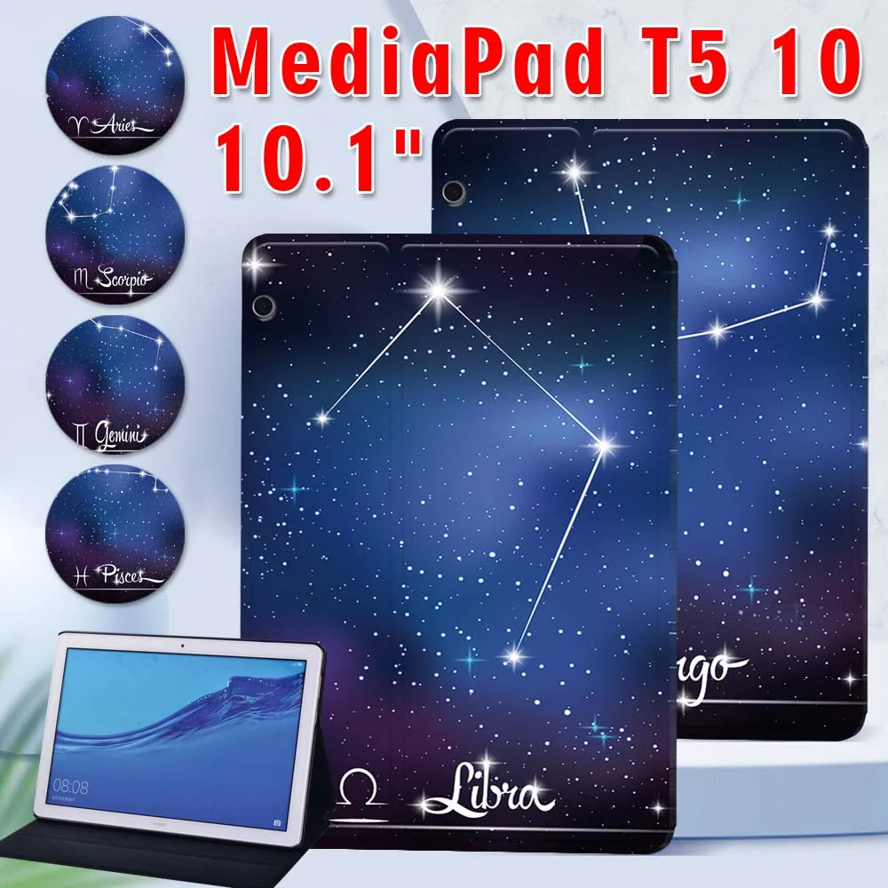For Huawei MediaPad T5 10 10.1 Inch Sign Print Pattern PU Leather Tablet Stand Cover Case + Free Stylus
For Huawei MediaPad T5 10 10.1 Inch Sign Print Pattern PU Leather Tablet Stand Cover Case + Free Stylus