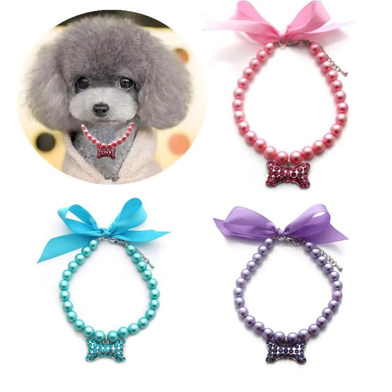 ABS Pearl Collar for Cats Puppy Small Dogs Pet Jewelry Necklace Pet Products Pet Accessories Pet Supplies
ABS Pearl Collar for Cats Puppy Small Dogs Pet Jewelry Necklace Pet Products Pet Accessories Pet Supplies