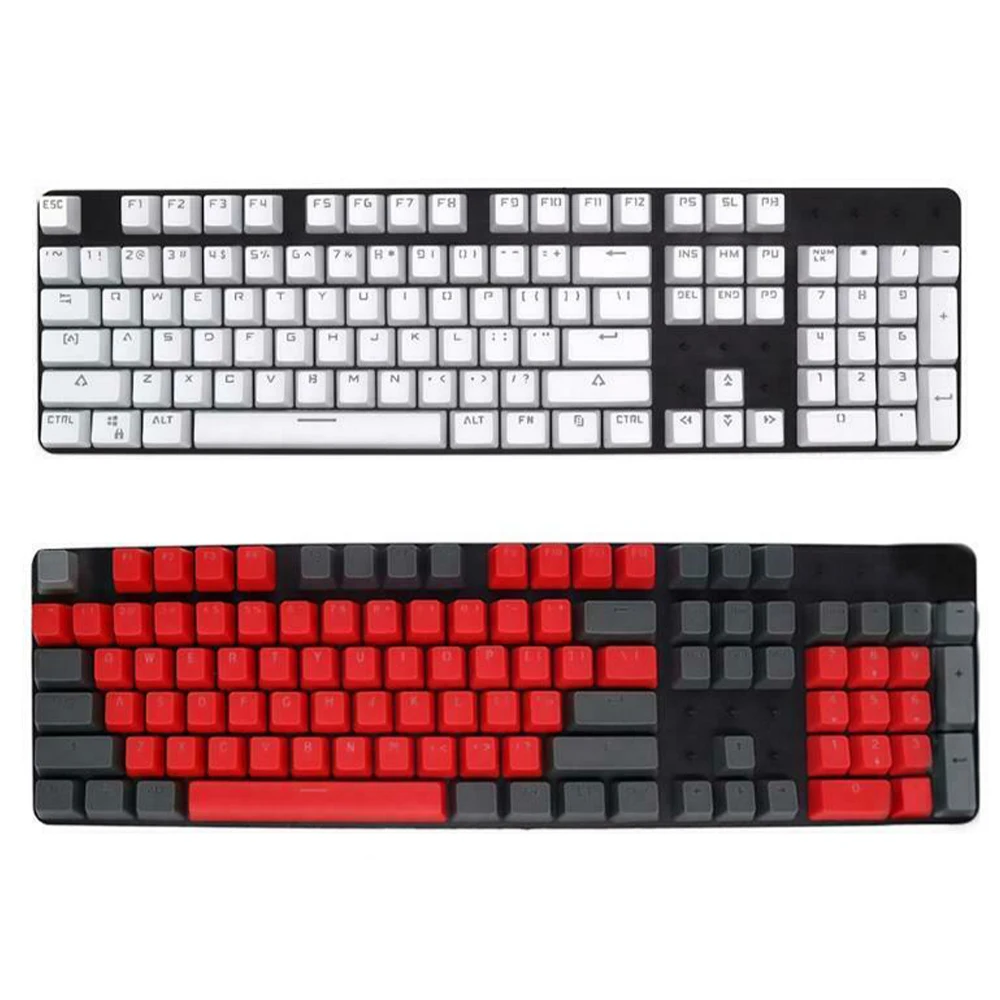 104 Pieces Profile ABS Keycaps with Key Puller Large Backlight Keycaps for Mechanical Keyboards Computer Gaming Keypads
104 Pieces Profile ABS Keycaps with Key Puller Large Backlight Keycaps for Mechanical Keyboards Computer Gaming Keypads