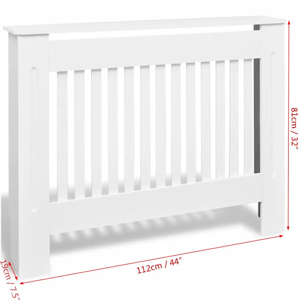 White MDF Radiator Cover Heating Cabinet 44" Table Durable Heating Cabinet Cover Living Room Storage Rack Shelf Home Decoration
White MDF Radiator Cover Heating Cabinet 44" Table Durable Heating Cabinet Cover Living Room Storage Rack Shelf Home Decoration