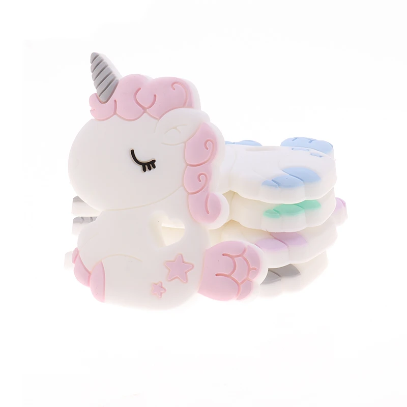 Unicorn 2pc Silicone Rodent Baby Teether Animal BPA Free Infant Teething Pendant Necklace Horse DIY Nursing Material Gift
Unicorn 2pc Silicone Rodent Baby Teether Animal BPA Free Infant Teething Pendant Necklace Horse DIY Nursing Material Gift