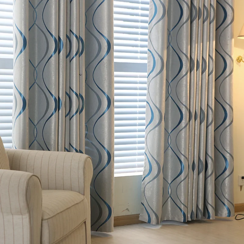 Thick Luxury Wavy Striped Kitchen Decoration Modern Blackout Curtains For Living Room Bedroom Curtains
Thick Luxury Wavy Striped Kitchen Decoration Modern Blackout Curtains For Living Room Bedroom Curtains