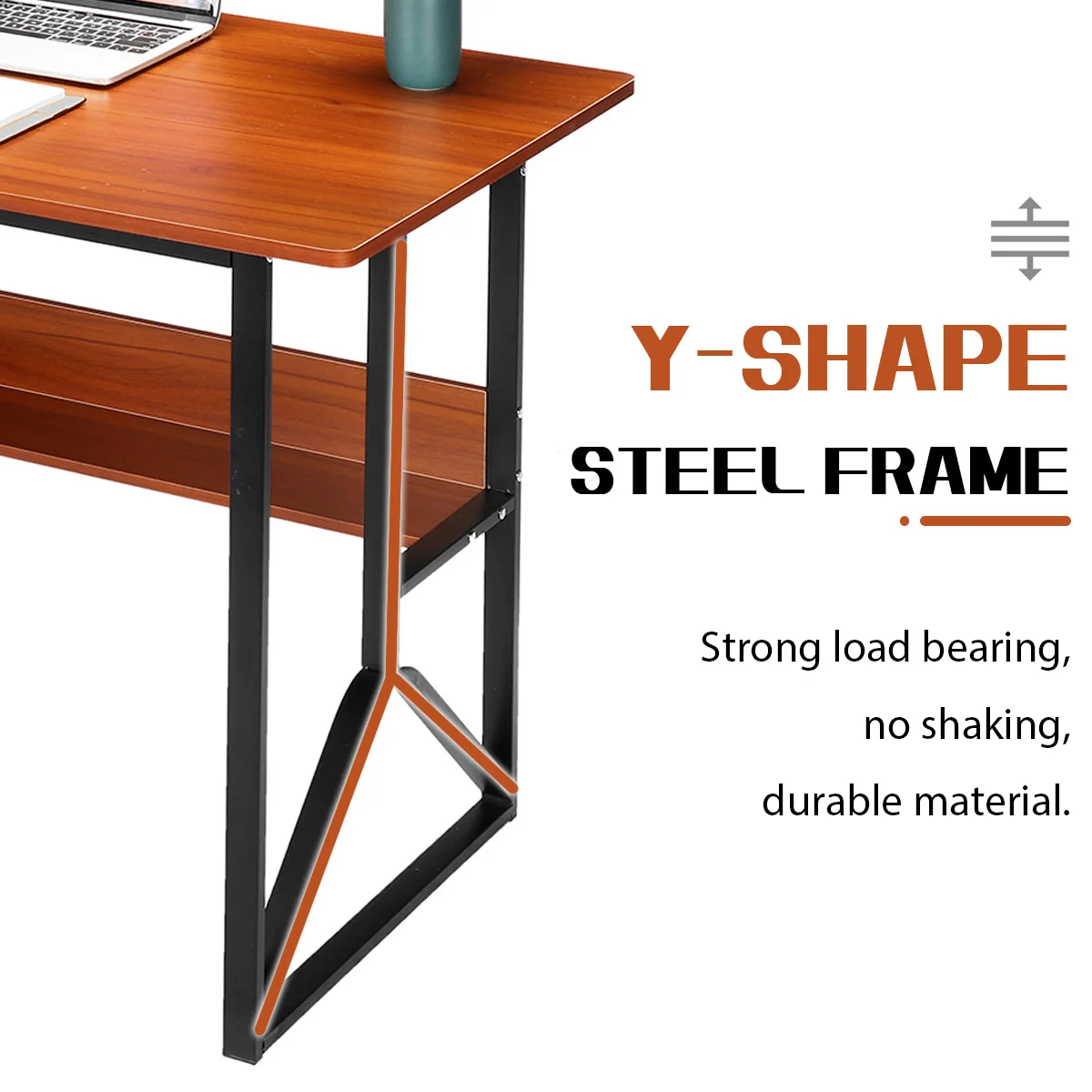 Wood Office Desk Laptop Computer Desk Writing Table Study Desk with Shelves Drawers Office Furniture PC Laptop Workstation Home
Wood Office Desk Laptop Computer Desk Writing Table Study Desk with Shelves Drawers Office Furniture PC Laptop Workstation Home