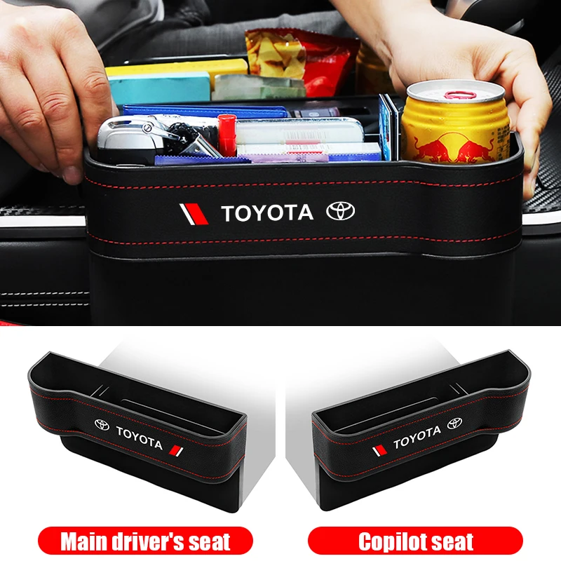 Car Seat Crevice Storage Box Cup Pocket Organizer Phone Holder Accessories For Toyota C-HR RAV4 Yaris Camry Land Cruiser Avalon
Car Seat Crevice Storage Box Cup Pocket Organizer Phone Holder Accessories For Toyota C-HR RAV4 Yaris Camry Land Cruiser Avalon