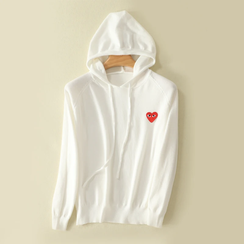 (With eyes) women's cashmere sweater hoodie sports pullover round neck long sleeve women's cashmere sweater hooded sweater
(With eyes) women's cashmere sweater hoodie sports pullover round neck long sleeve women's cashmere sweater hooded sweater