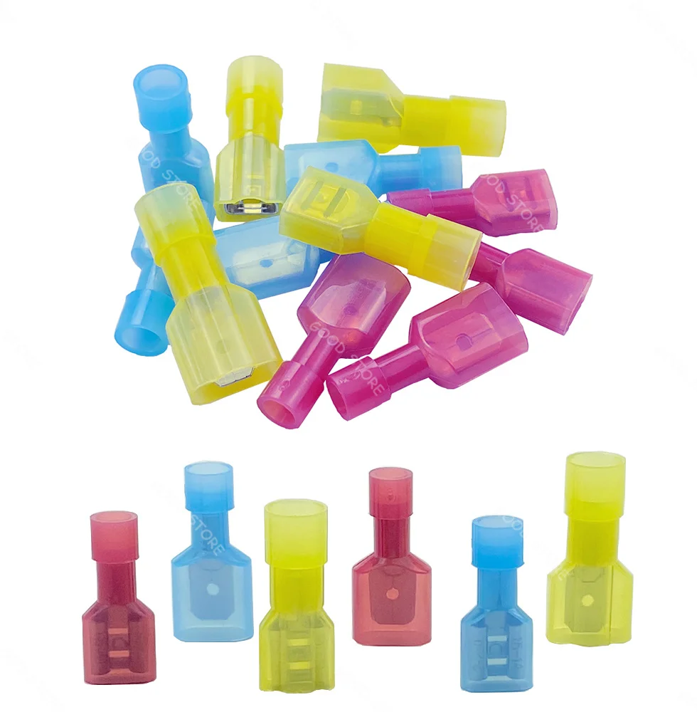 50pcs 25sets /10pcs 5sets MDFN FDFN MDFN+FDFN NYLON brass Male Female male Insulated Spade joint Connector Crimp Terminal
50pcs 25sets /10pcs 5sets MDFN FDFN MDFN+FDFN NYLON brass Male Female male Insulated Spade joint Connector Crimp Terminal