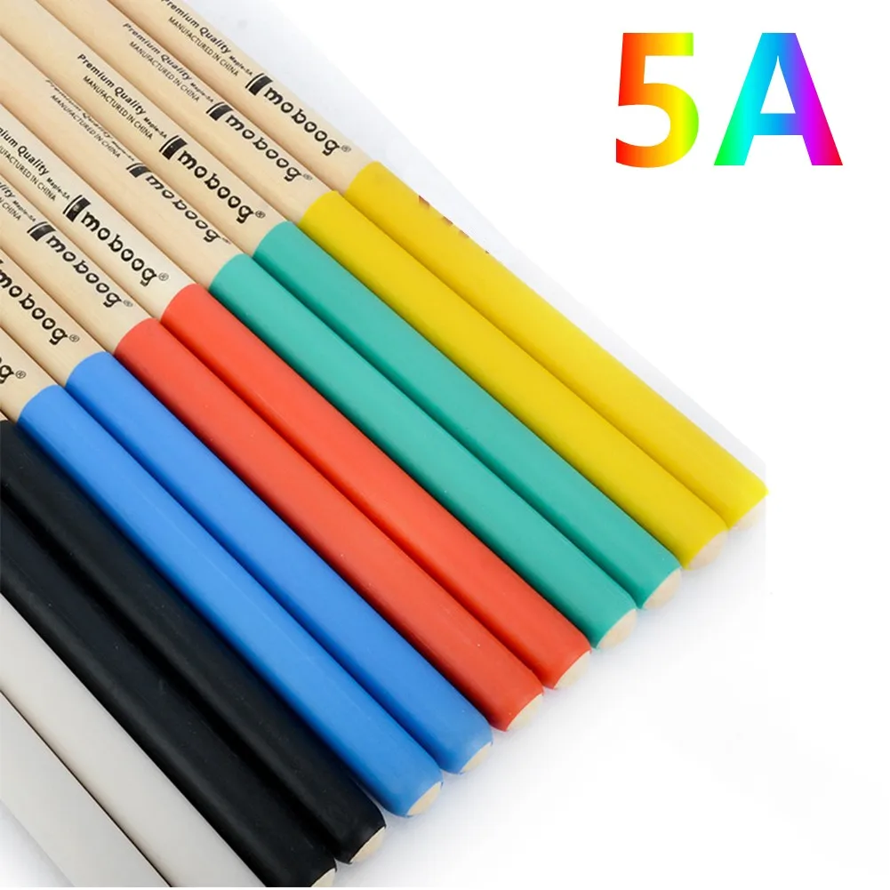 2pcs Drum Sticks Maple Wood 5A Colorful Non-Slip Handle Drumsticks Percussion Musical Instrument Accessories For Rock Bands
2pcs Drum Sticks Maple Wood 5A Colorful Non-Slip Handle Drumsticks Percussion Musical Instrument Accessories For Rock Bands