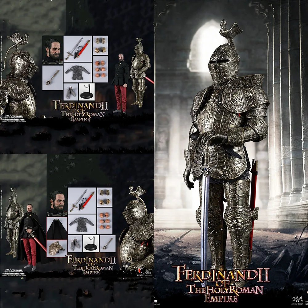 COOMODEL SE105 SE106 1/6 Scale FERDINAND II OF HOLY ROMAN EMOIRE Solider Action Figure Model for Fans Holiday Gifts
COOMODEL SE105 SE106 1/6 Scale FERDINAND II OF HOLY ROMAN EMOIRE Solider Action Figure Model for Fans Holiday Gifts