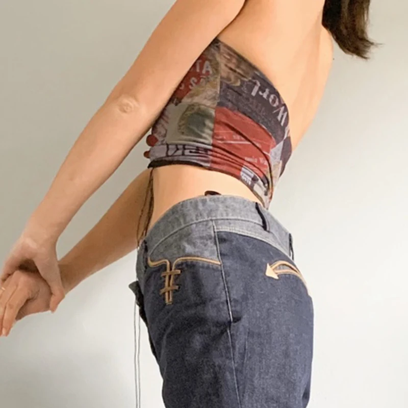 Hand Painted Printed Sexy Cut Out Bandage Y2k Halter Crop Top For Girls Summer Sleeveless Women Chic 2021Shirt Tee Beachwear
Hand Painted Printed Sexy Cut Out Bandage Y2k Halter Crop Top For Girls Summer Sleeveless Women Chic 2021Shirt Tee Beachwear