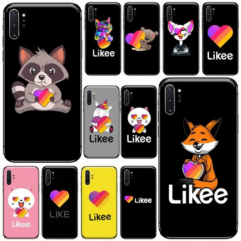 Likee Funny cat bear love heart Phone Case For Samsung Galaxy S8 S9 S10 Plus S10E Note 3 4 5 6 7 8 9 10 Pro Lite cover
Likee Funny cat bear love heart Phone Case For Samsung Galaxy S8 S9 S10 Plus S10E Note 3 4 5 6 7 8 9 10 Pro Lite cover