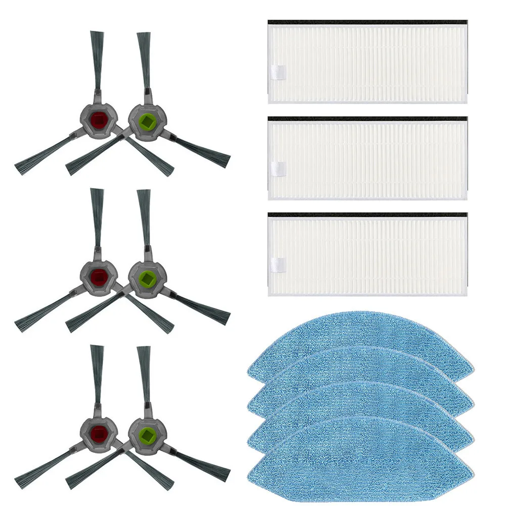 13PC/Set Filters + Mop Cloths + Side Brushes For Ecovacs Deebot U2 DGN22 Robot Vacuum Cleaner Mopping Cloth Corner Brush Filter
13PC/Set Filters + Mop Cloths + Side Brushes For Ecovacs Deebot U2 DGN22 Robot Vacuum Cleaner Mopping Cloth Corner Brush Filter