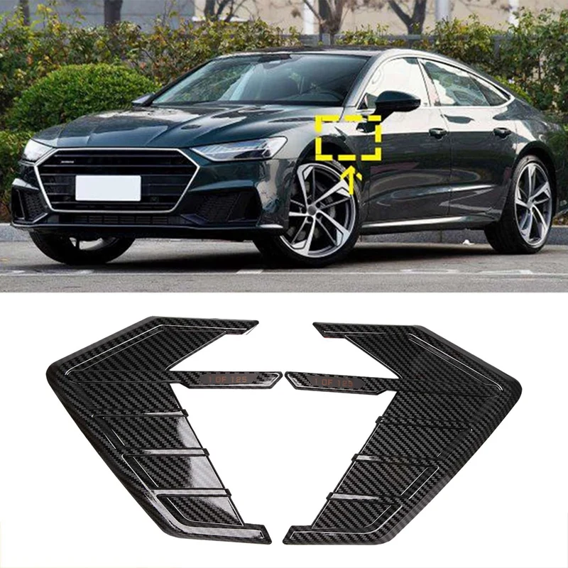 Car Side Body Air Vent Sticker Trim for A4 A5 A7 S7 RS7 Sportback A6 S6 RS6 Avant Allroad 2019-2021
Car Side Body Air Vent Sticker Trim for A4 A5 A7 S7 RS7 Sportback A6 S6 RS6 Avant Allroad 2019-2021
