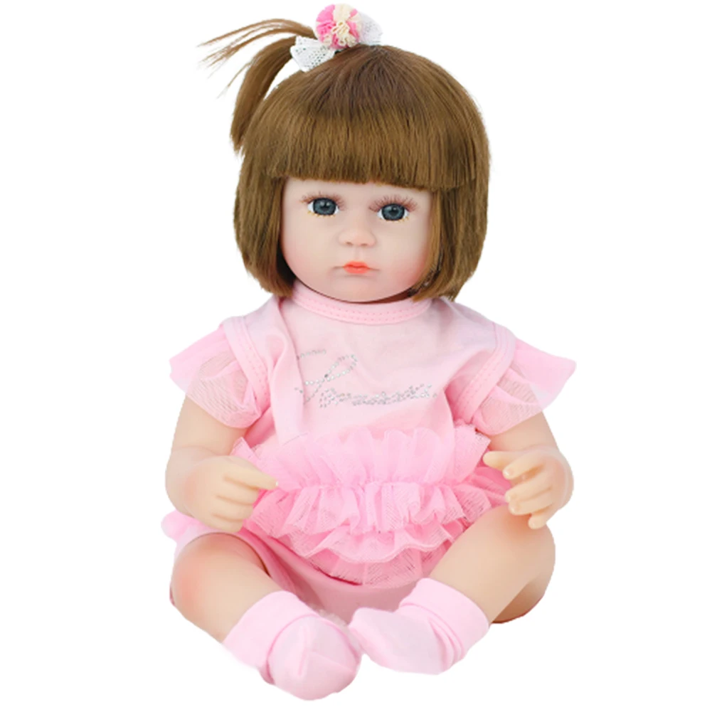 42cm Simulation Baby Doll Toys Newborn Toddler Vinyl Soft Sleeping Lifelike Reborn Doll for Children Birthday Christmas Gifts
42cm Simulation Baby Doll Toys Newborn Toddler Vinyl Soft Sleeping Lifelike Reborn Doll for Children Birthday Christmas Gifts