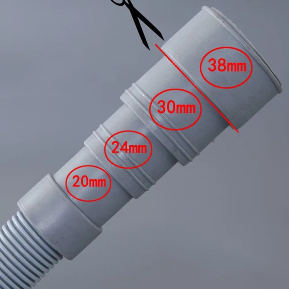 2m Universal Fully automatic drum washer washing machine hose Drain pipe Down pipe Outlet pipe Extended extension tube
2m Universal Fully automatic drum washer washing machine hose Drain pipe Down pipe Outlet pipe Extended extension tube