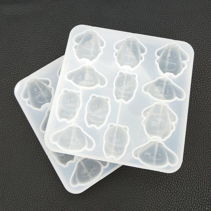 NOT AS LONG DIY Crystal Epoxy Mould Pudding Dog Mould Mirror Pendant Silicone Decoration Creative Handmade Jewelry
NOT AS LONG DIY Crystal Epoxy Mould Pudding Dog Mould Mirror Pendant Silicone Decoration Creative Handmade Jewelry