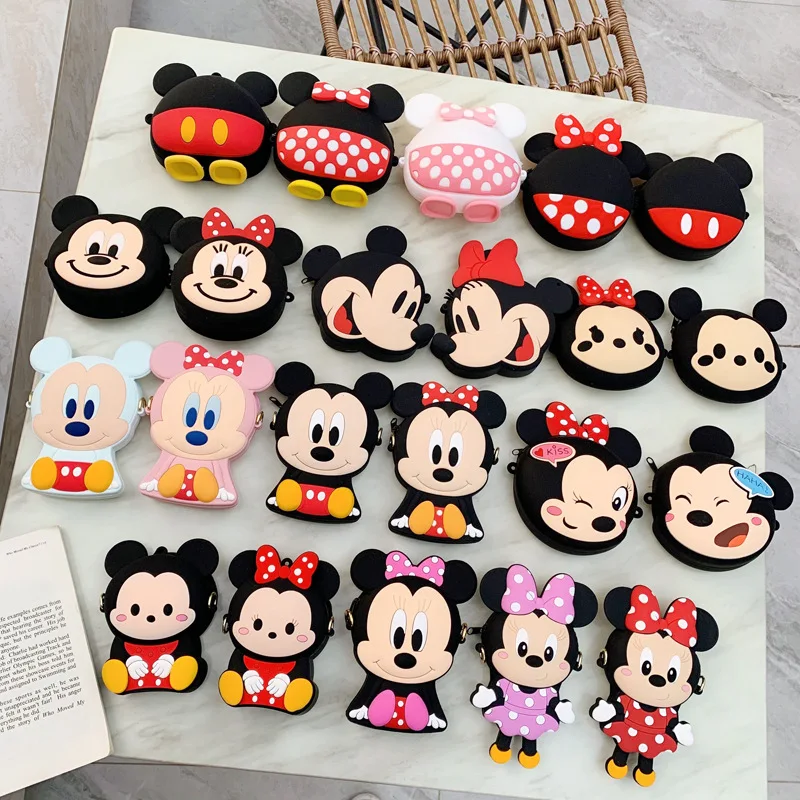 Disney Mickey Minnie Mouse Silicone Coin Purse Stitch Donald Duck Daisy Frozen Cartoon Anime Figure Shoulder Bag Kids Gift Toys
Disney Mickey Minnie Mouse Silicone Coin Purse Stitch Donald Duck Daisy Frozen Cartoon Anime Figure Shoulder Bag Kids Gift Toys
