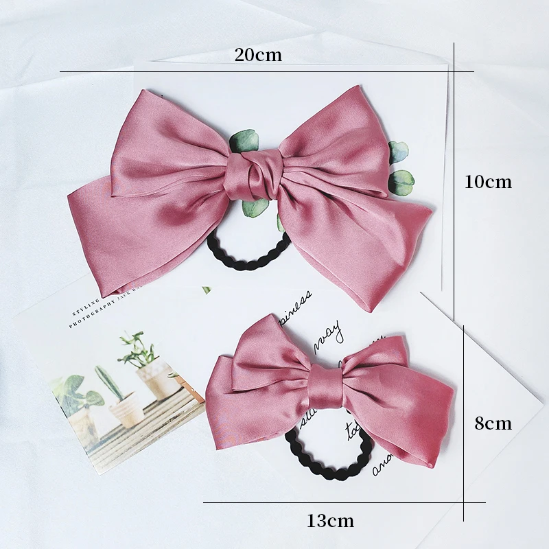 Hair Tie Small and Large Bow Hair Clip for Children Lovely Soft Scrunchies Rubber Band for Baby Girl Cloth Kids Hair Accessories
Hair Tie Small and Large Bow Hair Clip for Children Lovely Soft Scrunchies Rubber Band for Baby Girl Cloth Kids Hair Accessories