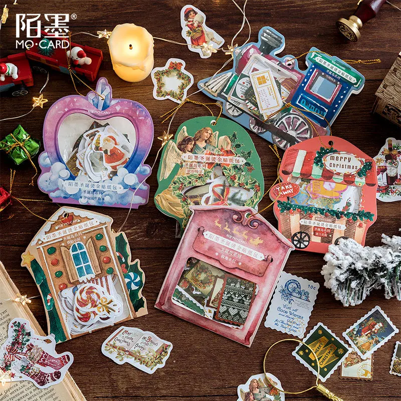 40pcs/lot Christmas Washi Sticker Set Xmas Decoration Adhesive Label For Scrapbooking Album Planner Diy Art Craft Journal Diary
40pcs/lot Christmas Washi Sticker Set Xmas Decoration Adhesive Label For Scrapbooking Album Planner Diy Art Craft Journal Diary