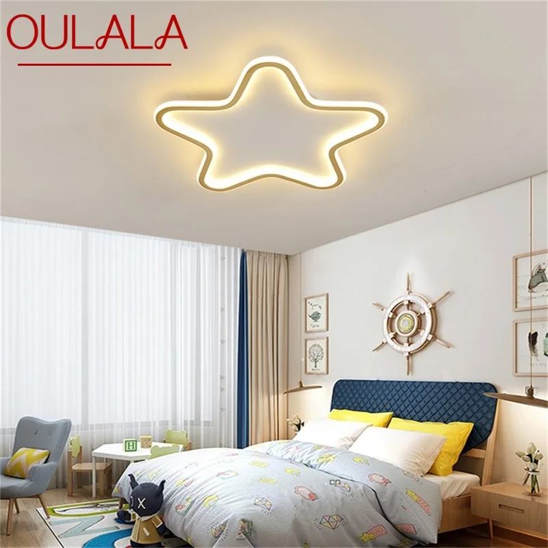 OULALA Ceiling Lights Gold Ultrathin Fixtures Contemporary Simple Lamps LED Star Home For Living Dinning Room
OULALA Ceiling Lights Gold Ultrathin Fixtures Contemporary Simple Lamps LED Star Home For Living Dinning Room