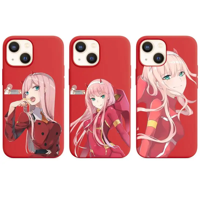Zero Two Darling in the FranXX Phone Case for iphone 13 12 XS 11 pro max mini SE 2020 6 6s 7 8 plus X XR cases candy color red
Zero Two Darling in the FranXX Phone Case for iphone 13 12 XS 11 pro max mini SE 2020 6 6s 7 8 plus X XR cases candy color red