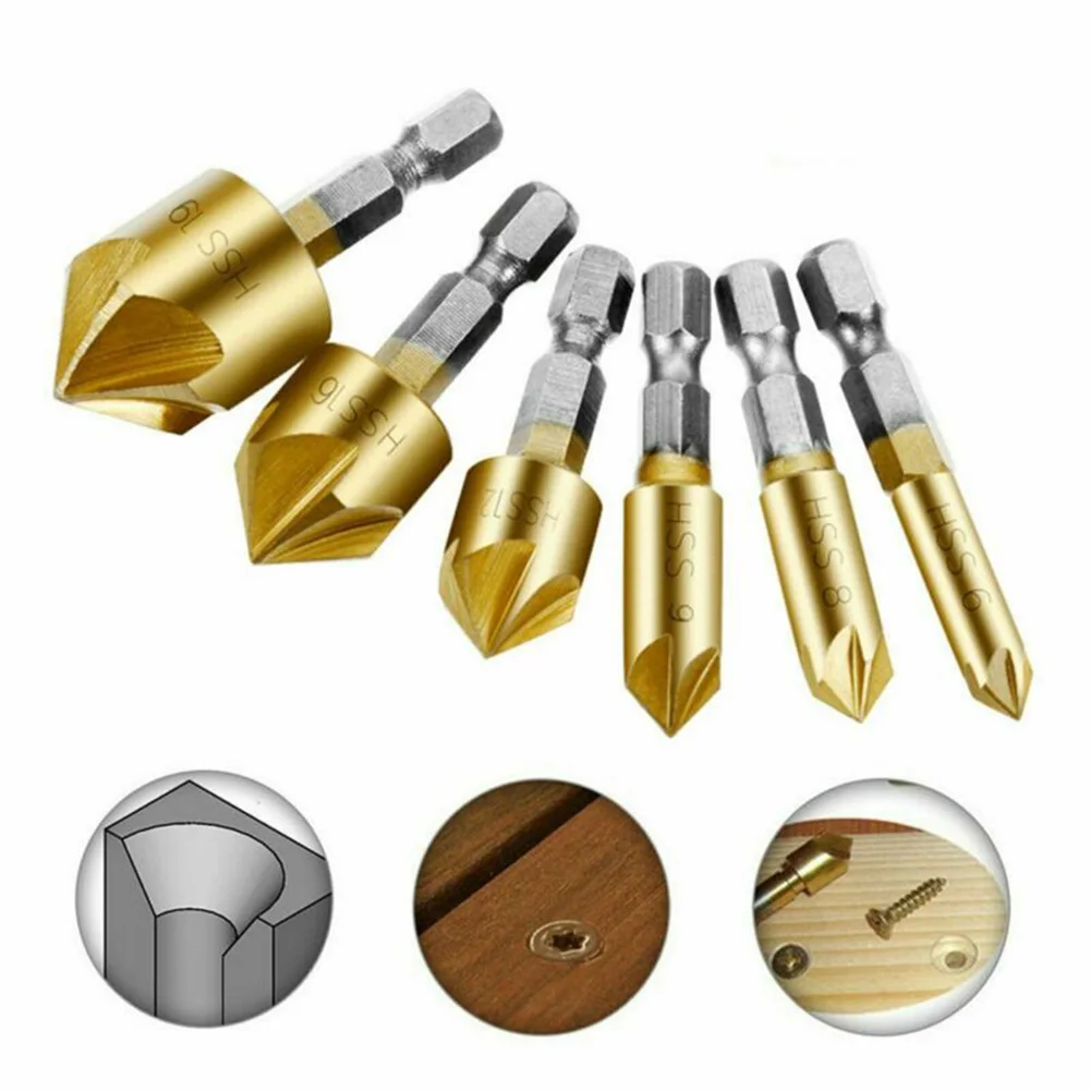 1set 11Pcs Chamfer Countersink Deburring Drill Bit Crosshole HSS Cutting Metal Tools Chamfering Accessories
1set 11Pcs Chamfer Countersink Deburring Drill Bit Crosshole HSS Cutting Metal Tools Chamfering Accessories
