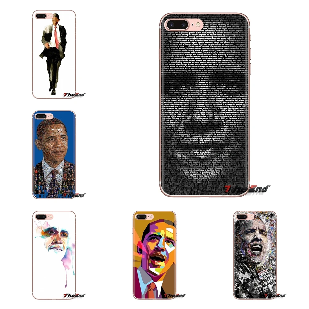 Чехол для телефона американский президент Барак Хусейн Обама II iPod Touch Apple iPhone 4 4S 5