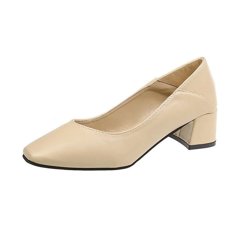 High Heels 2021 Two-wear Single Shoes Women's Shoes Mid-heel Chunky High Heels Square Toe Shallow Mouth Grandma Shoes
High Heels 2021 Two-wear Single Shoes Women's Shoes Mid-heel Chunky High Heels Square Toe Shallow Mouth Grandma Shoes