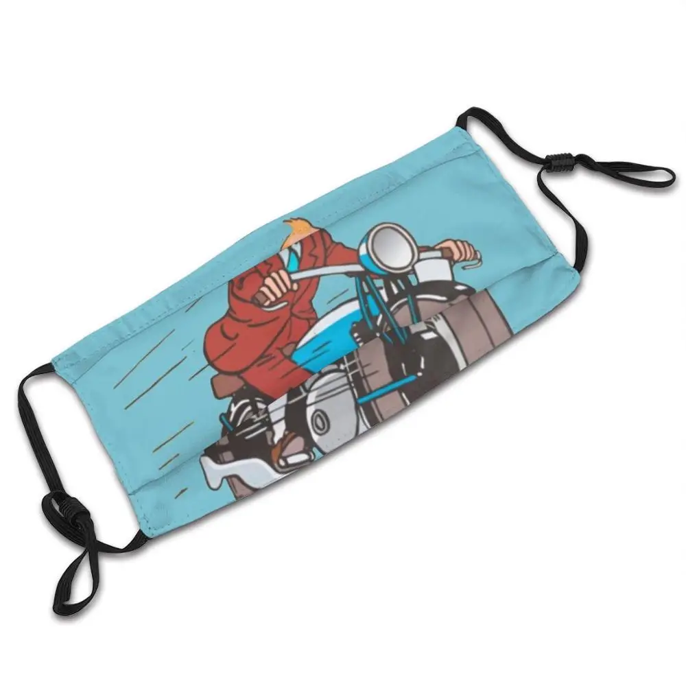 Tintin - Tintin ( Adventures Of Tintin ) Fashion Print Face Mask Reusable Washable Funny Pm2.5 Filter Mouth Mask Captain 
Tintin - Tintin ( Adventures Of Tintin ) Fashion Print Face Mask Reusable Washable Funny Pm2.5 Filter Mouth Mask Captain