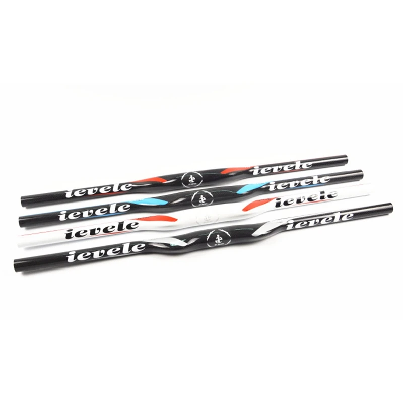 Ievele New Mountain Bike 3K Full Carbon Fibre Flat Horizontal Carbon Bicycle Handlebar MTB Bike Parts 31.8X580mm
Ievele New Mountain Bike 3K Full Carbon Fibre Flat Horizontal Carbon Bicycle Handlebar MTB Bike Parts 31.8X580mm