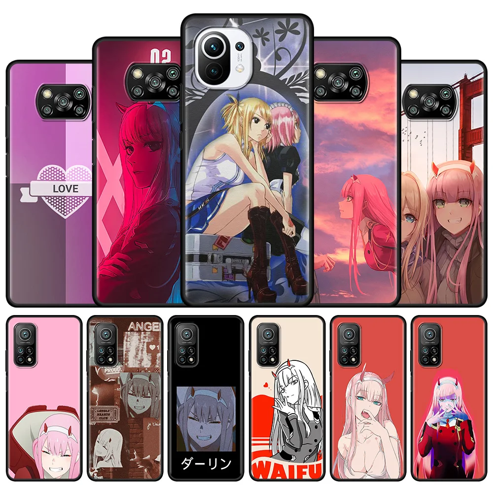 Waifu Darling In The Franxx Phone Case for Xiaomi Poco X3 NFC M3 Pro Pocophone F1 F3 GT Luxury Black Silicone Soft Cover
Waifu Darling In The Franxx Phone Case for Xiaomi Poco X3 NFC M3 Pro Pocophone F1 F3 GT Luxury Black Silicone Soft Cover