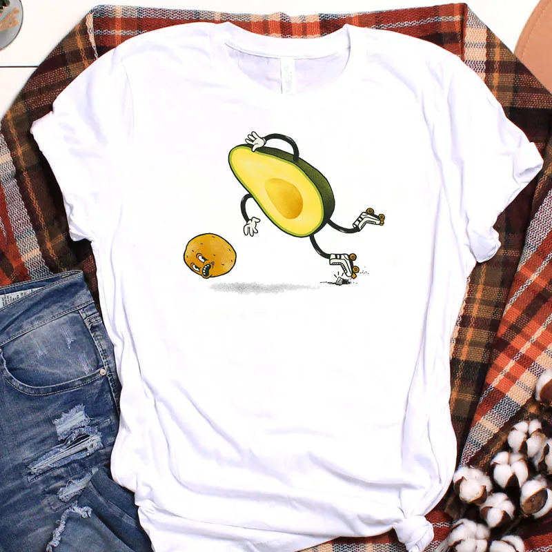 Women Lady T Shirt Avocado Love Heart Print Tshirt Women Female Tops Clothes Graphic T-shirt Short Sleeve Loose Tee Shirt
Women Lady T Shirt Avocado Love Heart Print Tshirt Women Female Tops Clothes Graphic T-shirt Short Sleeve Loose Tee Shirt