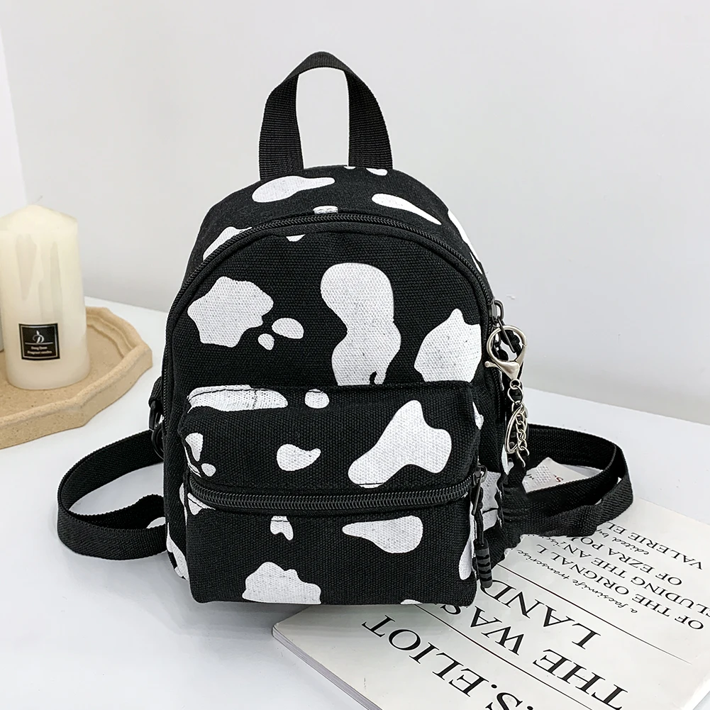 Cow Milk Print Backpack Women Canvas Fashion Shoulder School Bag for Teenage Girl Travel Mini Bagpacks Daily Popular Rucksack
Cow Milk Print Backpack Women Canvas Fashion Shoulder School Bag for Teenage Girl Travel Mini Bagpacks Daily Popular Rucksack