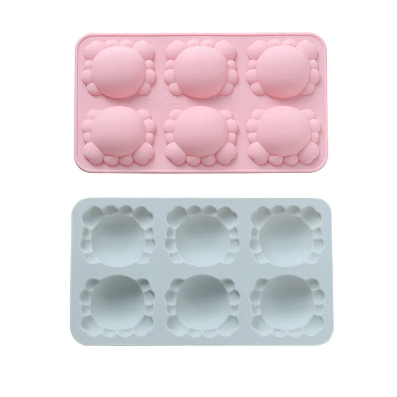 6 Cells Creative Crab Cake Mould Safe Material Kitchen Tools Diy Dessert Pastry Chocolate Silicone Molds
6 Cells Creative Crab Cake Mould Safe Material Kitchen Tools Diy Dessert Pastry Chocolate Silicone Molds