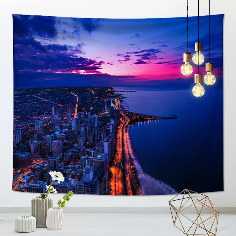 DUOFEIYA Live Broadcast Background Cloth Tapestry In Bedroom and Living Room City Night Hanging Cloth wall tapestry abstract
DUOFEIYA Live Broadcast Background Cloth Tapestry In Bedroom and Living Room City Night Hanging Cloth wall tapestry abstract