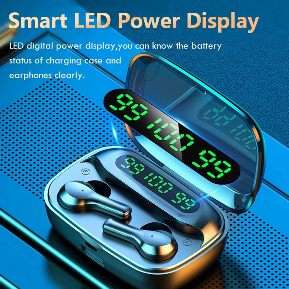 R3 TWS Wireless Headphones Touch Control Bluetooth Earphones Waterproof Sports With Microphone Noise Reduction Music Headsets
R3 TWS Wireless Headphones Touch Control Bluetooth Earphones Waterproof Sports With Microphone Noise Reduction Music Headsets