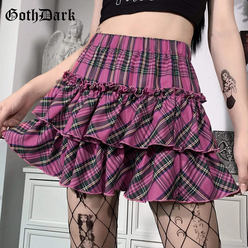 Goth Dark Pastel Goth Harajuku Women Pleated Skirts E-Girl Pink Punk Summer Sexy Mini Skirt Aesthetic Gothic Fashion Alt Clothes
Goth Dark Pastel Goth Harajuku Women Pleated Skirts E-Girl Pink Punk Summer Sexy Mini Skirt Aesthetic Gothic Fashion Alt Clothes