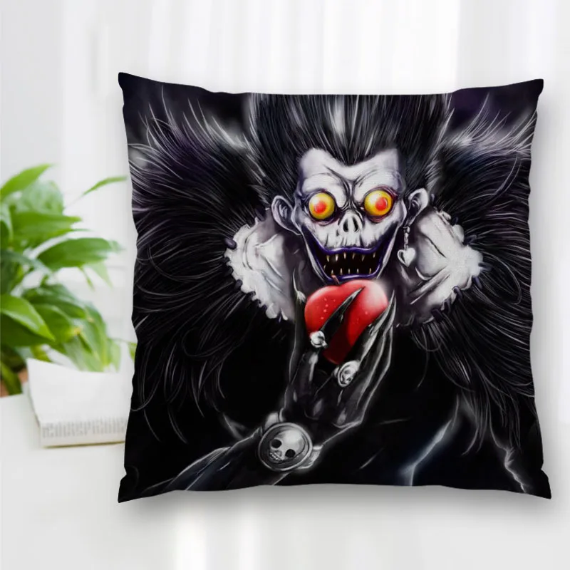 New Custom Japanese Anime Death Note Square Pillowcase Zipper Double-Sided Decorative Cushion Cover Living Room Bedroom
New Custom Japanese Anime Death Note Square Pillowcase Zipper Double-Sided Decorative Cushion Cover Living Room Bedroom