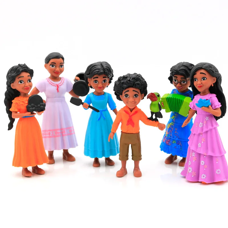 6/7pcs Pack Encanto Figures Doll Toy Peluche Toys New Film Cartoon Mirabel Model Anime Doll for Kids Birthday Gift Home Decor
6/7pcs Pack Encanto Figures Doll Toy Peluche Toys New Film Cartoon Mirabel Model Anime Doll for Kids Birthday Gift Home Decor