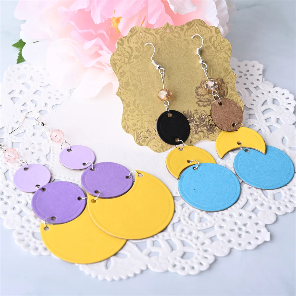 Moon Round Earring Set Metal Cutting Dies Die Cutter Knife For Cutting And Embossing Scrapbooking Templates Crafts Materials New
Moon Round Earring Set Metal Cutting Dies Die Cutter Knife For Cutting And Embossing Scrapbooking Templates Crafts Materials New